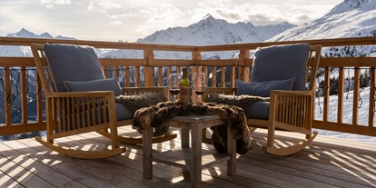 Hotels an der Piste - Hotel-Schwerpunkt: Skifahren & Ruhe - Sonnenterrasse - Hotel Alpenfriede