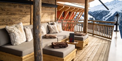Hotels an der Piste - Award-Gewinner - Moos/Passeier - Saunabereich Tiroler Bald - Hotel Alpenfriede
