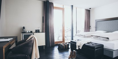 Hotels an der Piste - Skiraum: Skispinde - Sölden (Sölden) - The Crystal Schlafzimmer - The Crystal VAYA Unique