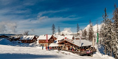 Hotels an der Piste - barrierefrei - Apres Ski Herzerl Alm - Almwelt Austria