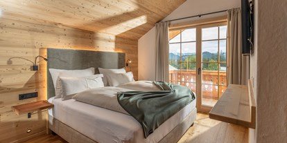 Hotels an der Piste - Hotel-Schwerpunkt: Skifahren & Ruhe - Premium Chalets Doppelzimmer - Almwelt Austria
