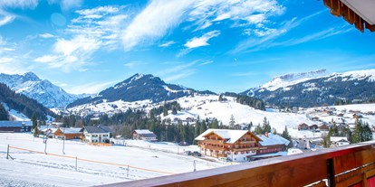 Hotels an der Piste - Skiraum: versperrbar - Bad Hindelang - Aussicht vom Zimmerbalkon Südseite - Almhof Rupp - das Genießerhotel