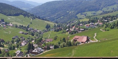 Hotels an der Piste - Hotel-Schwerpunkt: Skifahren & Ruhe - Vom Heidegger Rundweg mit Blick nach Todtnauberg  - Panorama Lodge Sonnenalm Hochschwarzwald