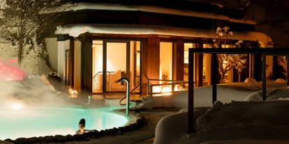 Hotels an der Piste - Pools: Außenpool beheizt - Leogang - Wellness "by night" - The RESI Apartments "mit Mehrwert"