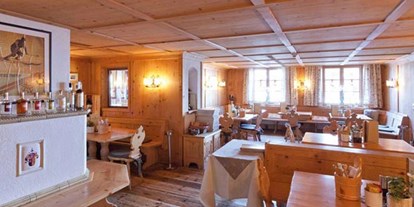 Hotels an der Piste - Skiservice: vorhanden - Oberstdorf - Gemütliche Stube im Restaurant Martinstüberl - Hotel Tannbergerhof
