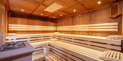 Hotels an der Piste - Hunde: erlaubt - Skigebiet Hintertuxer Gletscher - Finnische Sauna - Hotel Der Rindererhof