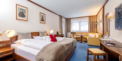 Hotels an der Piste - Skiraum: versperrbar - Axamer Lizum - Juniorsuite "Gletscherblick" 38m² - Hotel Der Rindererhof