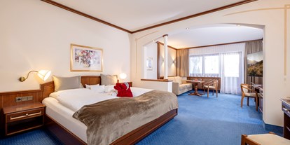 Hotels an der Piste - Hunde: erlaubt - Skigebiet Hintertuxer Gletscher - Juniorsuite "Schmittenberg" 43m² - Hotel Der Rindererhof