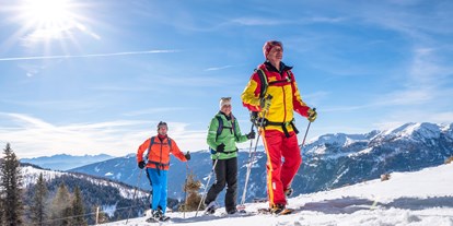 Hotels an der Piste - Hunde: hundefreundlich - Österreich - Schneeschuhwandern in den Nockbergen  - Genusshotel Almrausch