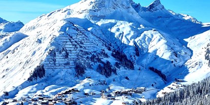 Hotels an der Piste - Suite mit offenem Kamin - Lech - Warth am Arlberg mit Wartherhorn Panorama - Lech Valley Lodge