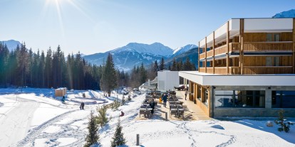 Hotels an der Piste - Skiraum: vorhanden - Skigebiet Zugspitzplatt - Zugspitz Resort