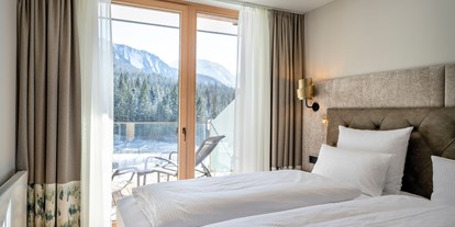 Hotels an der Piste - Pools: Innenpool - Skigebiet Zugspitzplatt - Zugspitz Resort