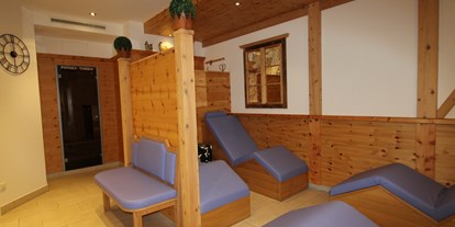 Hotels an der Piste - geführte Skitouren - Katschberghöhe - Ruhebereich im Zirben Wellness - Hotel & Restaurant DER SAILER