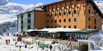 Hotels an der Piste - Skiservice: Skireparatur - Weißsee Gletscherwelt - Berghotel Rudolfshütte