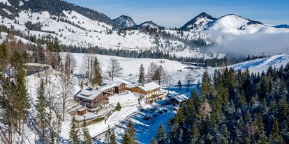 Hotels an der Piste - Hotel-Schwerpunkt: Skifahren & Familie - Itter - Berghotel Sudelfeld direkt am Skigebiet Sudelfeld - Bayrischzell - Berghotel Sudelfeld