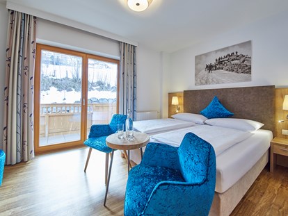 Hotels an der Piste - Hotel-Schwerpunkt: Skifahren & Kulinarik - Kaprun - Doppelzimmer "Komfort" - Dein MOUNTAIN Wohlfühlhotel Johanneshof