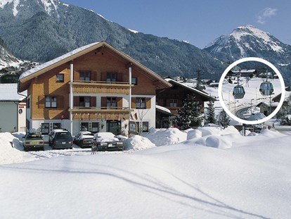 Hotels an der Piste - Preisniveau: moderat - Direkt an den Bergbahnen der Silvretta Montafon (Hochjoch und Nova) - Aparthotel Spitzer