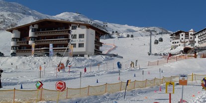 Hotels an der Piste - Skikurs direkt beim Hotel: für Kinder - Skigebiet Silvapark Galtür - Hotel Garni Bel-Ami