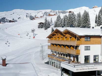 Hotels an der Piste - Kinder-/Übungshang - Schröcken - Vor der Haustüre weg die Ski anschnallen und los gehts! - Hotel Hohes Licht