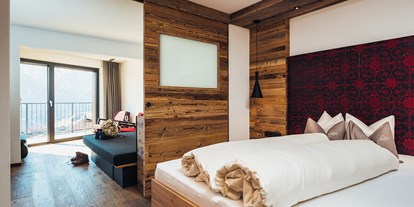 Hotels an der Piste - Hotel-Schwerpunkt: Skifahren & Wellness - Oberinntal - Hotel Cores Fiss Panoramasuite - Hotel Cores