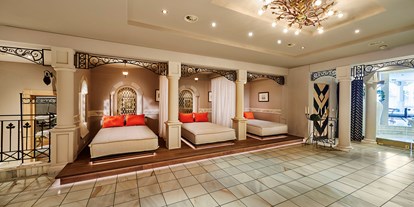 Hotels an der Piste - Suite mit offenem Kamin - Spa-Betten in der Krone von Lech - Romantik Hotel Die Krone von Lech