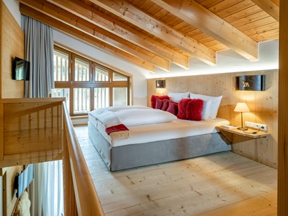 Hotels an der Piste - Hotel-Schwerpunkt: Skifahren & Wellness - Zimmer im HUBERTUS - HUBERTUS MOUNTAIN REFUGIO ALLGÄU