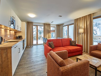 Hotels an der Piste - Hotel-Schwerpunkt: Skifahren & Wellness - AlpenParks Hotel & Apartment Sonnleiten Saalbach