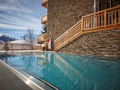 Hotels an der Piste - Pools: Außenpool beheizt - Zell am See - AlpenParks Hotel & Apartment Sonnleiten Saalbach