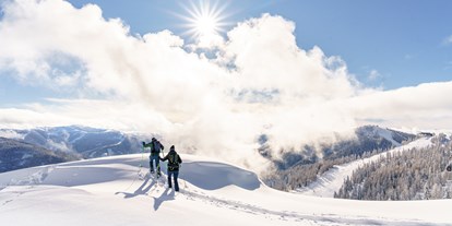 Hotels an der Piste - Skigebiet Bad Kleinkirchheim - Schneeschuhwandern in den Nockbergen - Trattlers Hof-Chalets