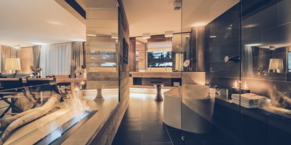 Hotels an der Piste - Tiroler Oberland - Elizabeth Suite Penthouse - Badezimmer - Elizabeth Arthotel