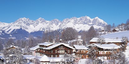 Hotels an der Piste - Skiraum: versperrbar - Skigebiet KitzSki Kitzbühel Kirchberg - Tennerhof Gourmet und Spa de Charme Hotel Kitzbühel - Relais & Châteaux  - Tennerhof Gourmet & Spa de Charme Hotel