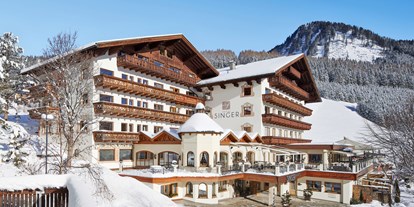 Hotels an der Piste - Hotel-Schwerpunkt: Skifahren & Wellness - Kühtai - Außenaufnahme - Hotel Singer - Relais & Châteaux