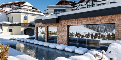 Hotels an der Piste - Pools: Innenpool - Skiregion Hochkönig - Übergossene Alm Resort