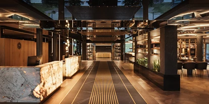 Hotels an der Piste - Skigebiet Gröden - NEW LOBBY / BAR & RECEPTION - Granvara Relais & SPA Hotel