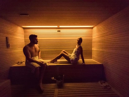 Hotels an der Piste - Skigebiet Gröden - Sauna - Mountain Design Hotel EdenSelva