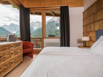 Berghotel Sexten Dolomiten Zimmerkategorien Panorama Suite 40m²