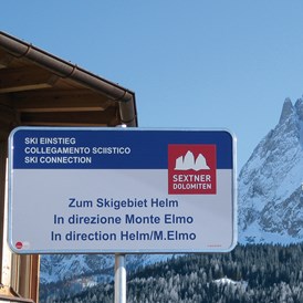 Skihotel: Skigebiet - Einstieg direkt ab Berghotel - Berghotel Sexten Dolomiten