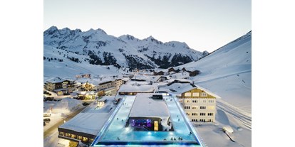 Hotels an der Piste - Pools: Außenpool beheizt - Umhausen - Mooshaus****S Winterresort 