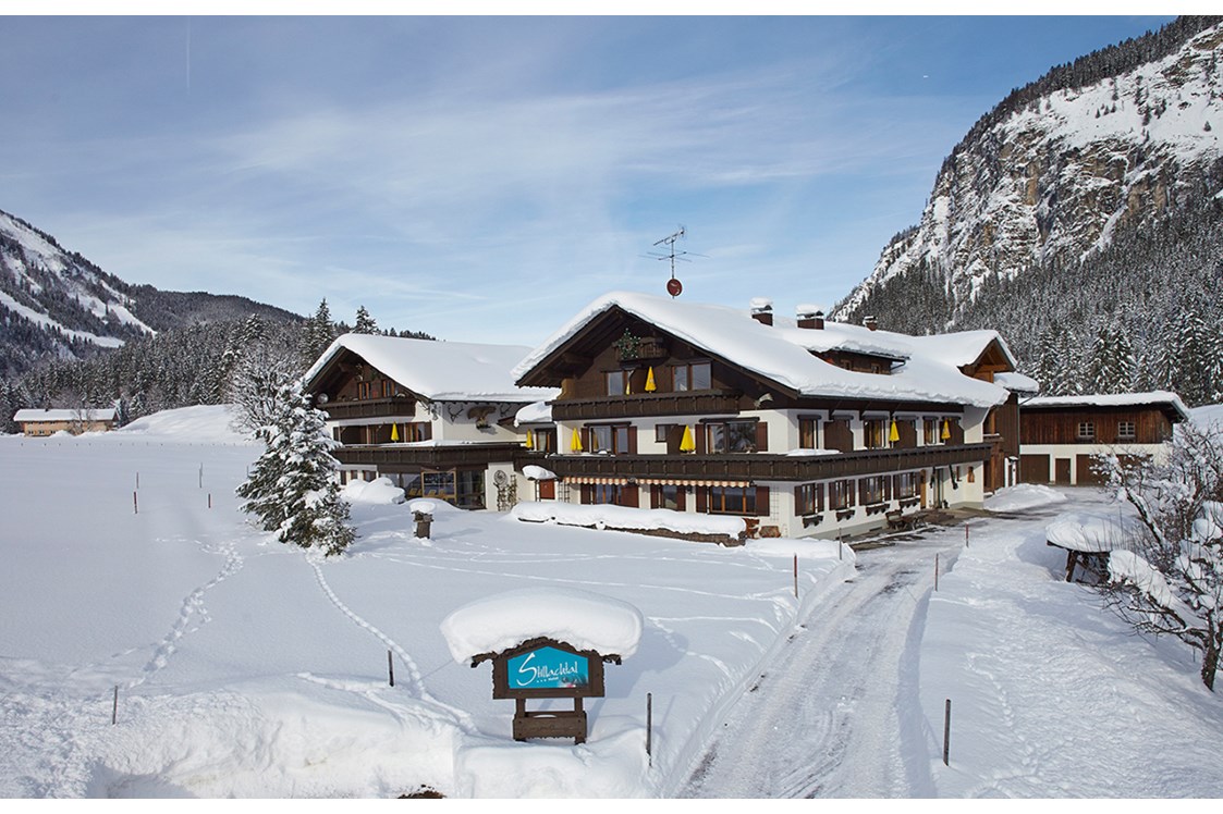 Skihotel: Lage Hotel Naturhof Stillachtal Oberstdorf - Hotel Naturhof Stillachtal