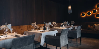 Hotels an der Piste - Skigebiet Pitztaler Gletscher und Rifflsee - Speisesaal - Boutique Hotel Mandarfner Hof