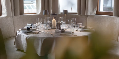 Hotels an der Piste - Skigebiet Pitztaler Gletscher und Rifflsee - Runder Familientisch - Boutique Hotel Mandarfner Hof