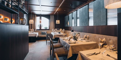 Hotels an der Piste - Skigebiet Pitztaler Gletscher und Rifflsee - Speisesaal - Boutique Hotel Mandarfner Hof