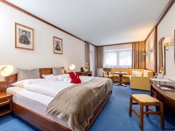 Hotel Der Rindererhof Zimmerkategorien Juniorsuite "Gletscherblick" 38m²