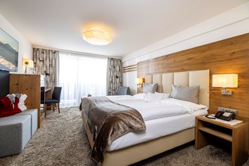 Skihotel: Doppelzimmer "Wandspitze" - Hotel Der Rindererhof
