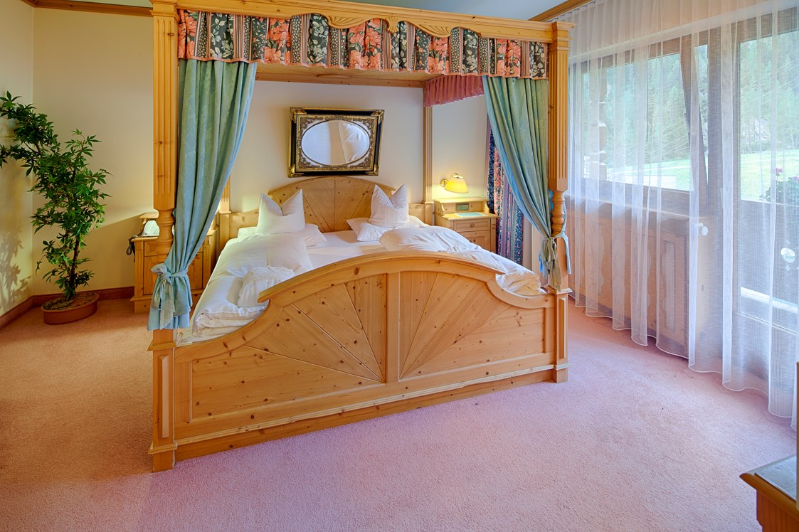 Skihotel: Schlafzimmer Alpen Suite 55m² - Hotel Der Rindererhof
