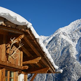 Skihotel: Aussenansicht Winter - Grünwald Resort Sölden