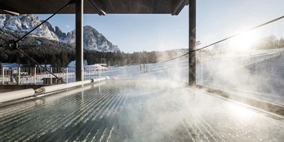 Hotels an der Piste - Skigebiet Gröden - Sky Pool - 36° - Cendevaves Alpine Silence Hotel