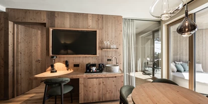Hotels an der Piste - Skigebiet Gröden - Two Room Suite Sas da Duman - Cendevaves Alpine Silence Hotel