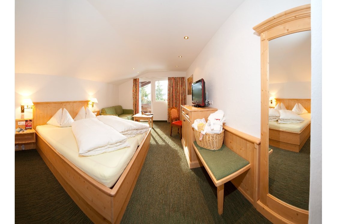 Skihotel: Doppelzimmer "Fichte" - Hotel Berghof