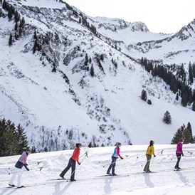 Skihotel: Langlaufen in Damüls 
Hotel - Garni Alpina
Ferienwohungen und Zimmer - Hotel Garni Alpina